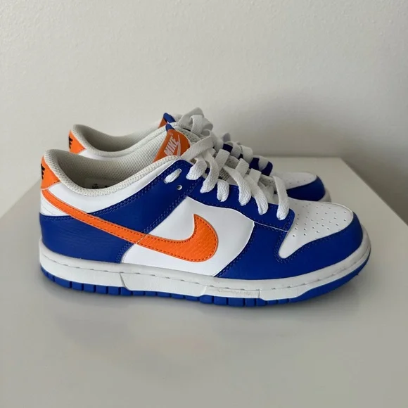 5.5Y Nike Blue and Orange dunks - Picture 4 of 10